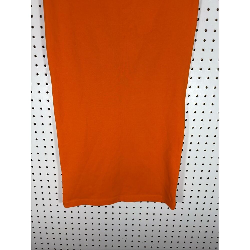 Zara orange bodycon skirt size L - Picture 4 of 7